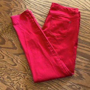 True Red Skinny Jeans